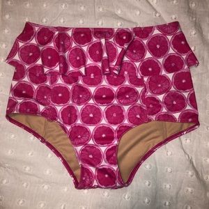 Kortni Jeane Peplum Swim Bottoms